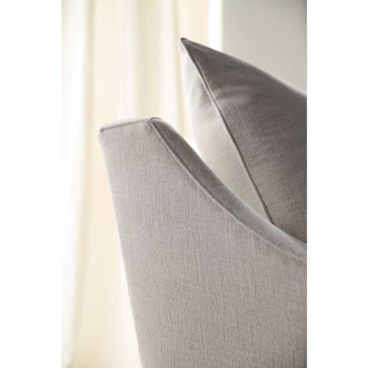 Picture of Quick Ship Kara Swivel Chair in Nomad Snow